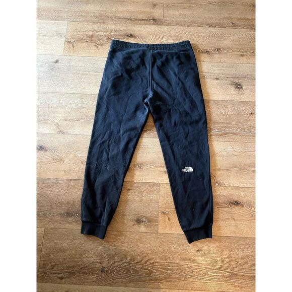The North Face Mens Black Jogger Sweatpants Size Large w/ Drawstring - Picture 2 of 3